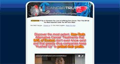 Desktop Screenshot of cancertruth.info